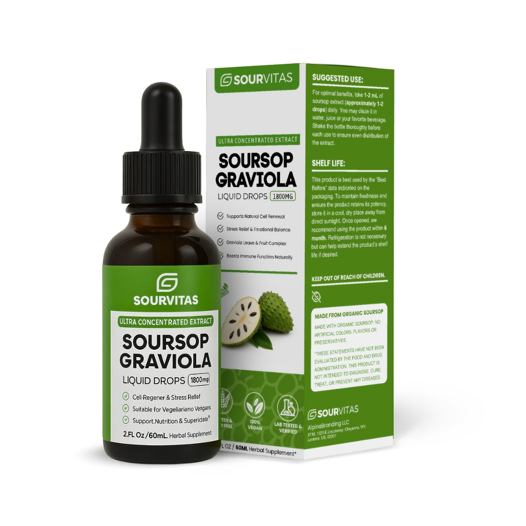 100% Pure Organic Soursop Extract