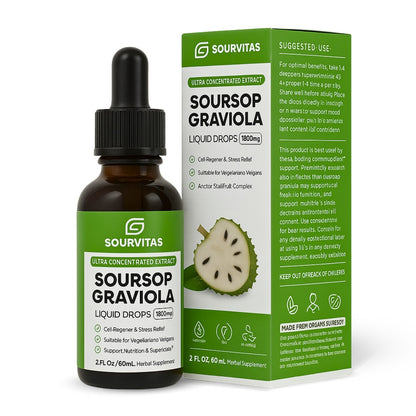 100% Pure Organic Soursop Extract