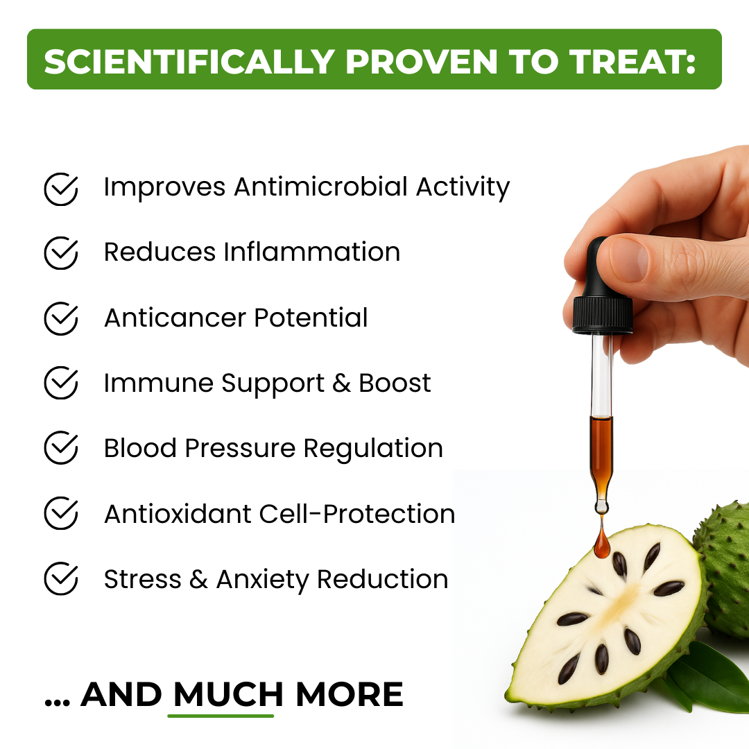 100% Pure Organic Soursop Extract