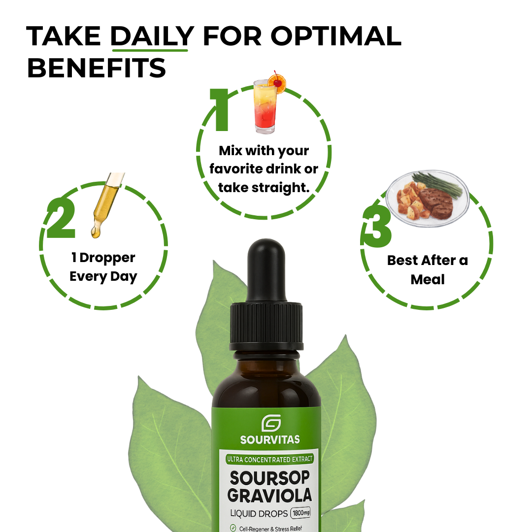 100% Pure Organic Soursop Extract
